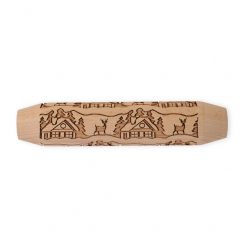Woodland Cottage Embossing Rolling Pin