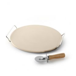 Visit 13 Inch Pizza Stone Set