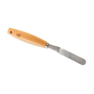 Angled icing spatula, beechwood handle