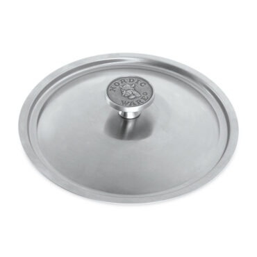 8" Stainless Steel Lid with cast aluminum knob