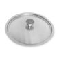 10" Stainless Steel Lid with cast aluminum knob