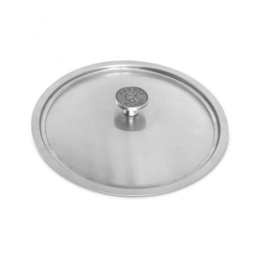 10" Stainless Steel Lid with cast aluminum knob