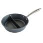 2-in-1 Divided Sauce Pan, imported handle