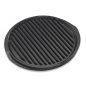 Cast aluminum round reversible grill and griddle, nonstick surfaces