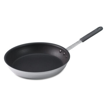 12" Sauté Pan, metal handle with removable silicone grip