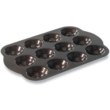 Meatball grilling tray, 12 cavities with holes
