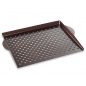 Grill Topper, tray with venting holes
