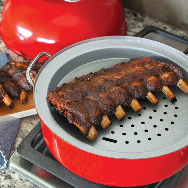 Kettle Smoker Indoor Outdoor Grill Cookware Nordic Ware