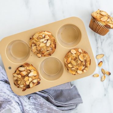 Muffins made in Nonstick Compact Muffin Pan