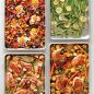 Four Sheet Pan Meals on Half Sheets