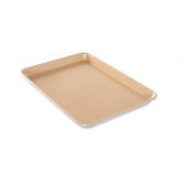 Nordic Ware Naturals antiaanbaklaag, 22,9 cm, vierkant, bakvorm met uitstekende warmtegeleiding voor bruine levensmiddelen, gelijkmatig bakservies, gemaakt in de VS, zilver