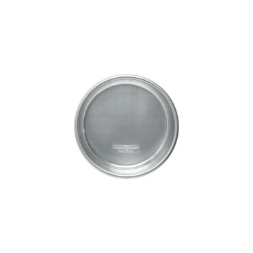 Nordic Ware aluminum 6-inch round layer cake pan, natural silver finish with straight sides and flat bottom