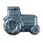 Tractor Cake Pan, blue exterior color