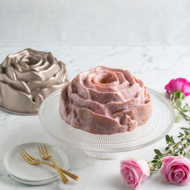 Visit Rosé Champagne Bundt Cake and Cakelets Recipe