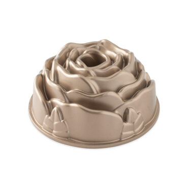 Rose Bundt Pan product image showing Toffee exterior