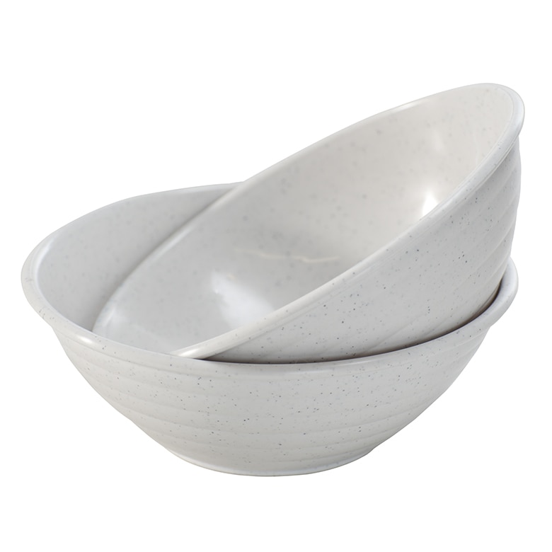 Set of 2 Nordic Ware Everyday Bowls White 6 