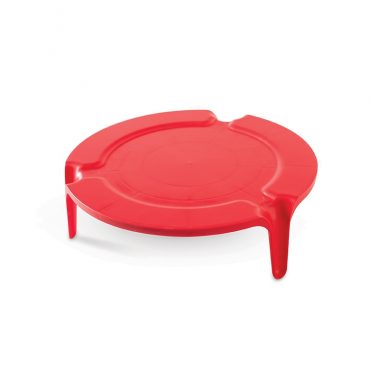 Microwave Plate Stacker, red