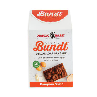 Pumpkin Spice Quick Bread mix, front of packaging