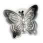 Butterfly Cake Pan, silver nonstick interior