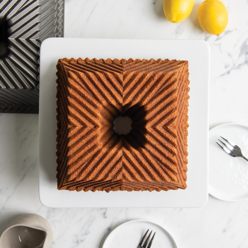 Bundt® Squared Pan | Cast Aluminum Bakeware | Nordic Ware