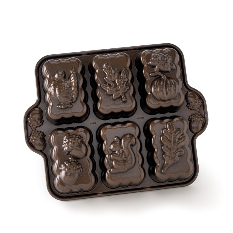 Nordic Ware 91648 Harvest Bounty Loaf Pan One Size Bronze 