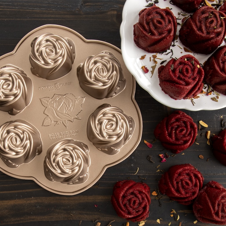 Recipe Box, Rose Topped Coconut Poke Bundt Cake | The Painted Apron