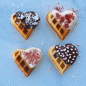 Heart waffle GIF