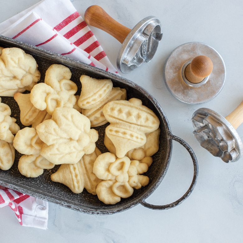 Almond Pressed Cookies