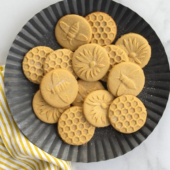 Honey Bee Stamped Sugar Cookies Nordic Ware