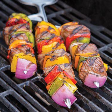 Ginger Beef and Vegetable Kabobs