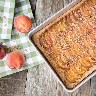 Visit Peach Crumble Tart Recipe