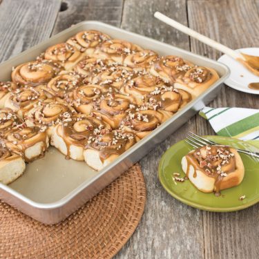 Visit Cinnamon Rolls with Caramel Glaze Recipe