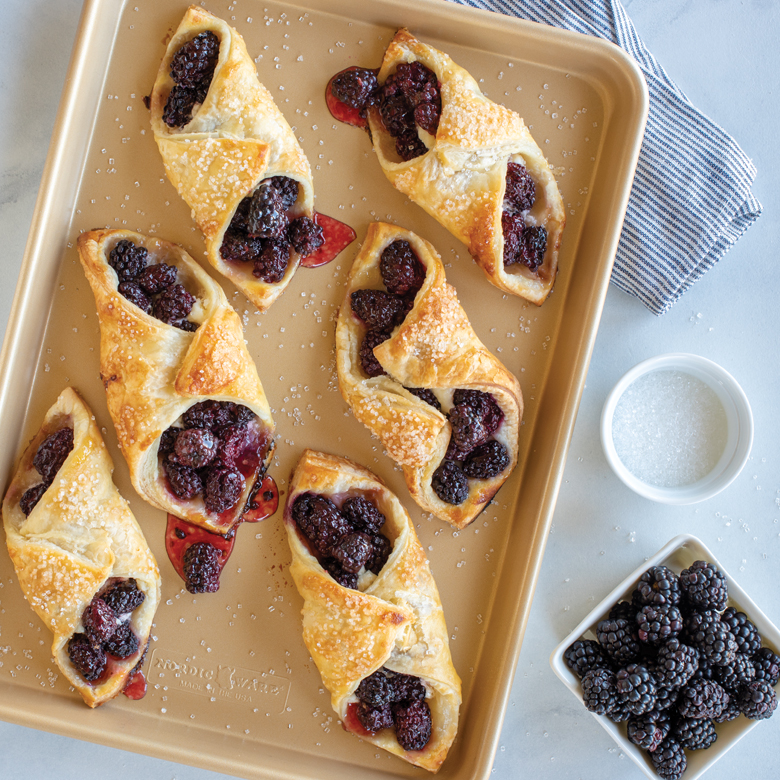 Blackberry Cream Cheese Pastries