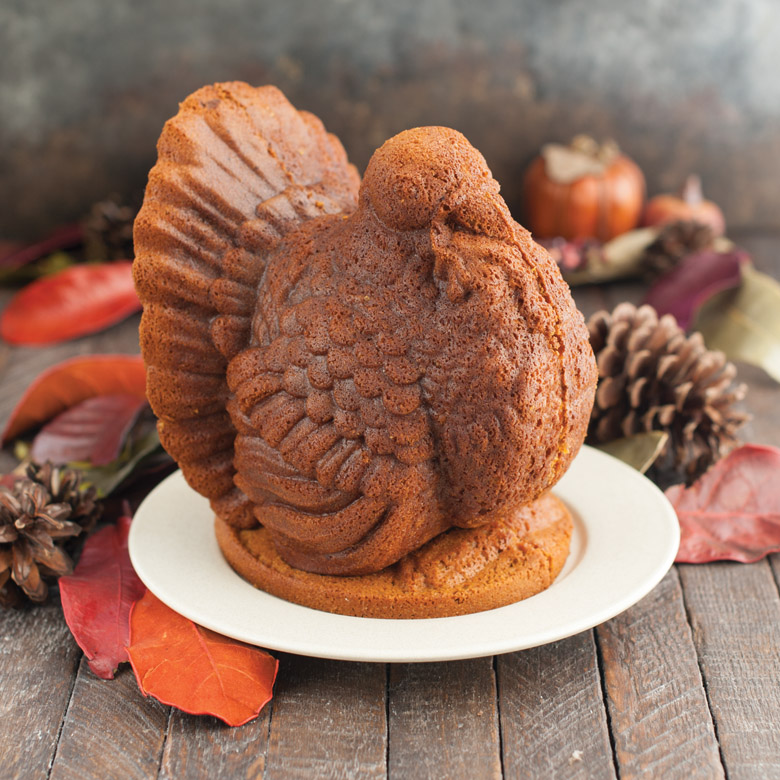 Pumpkin Turkey Cake