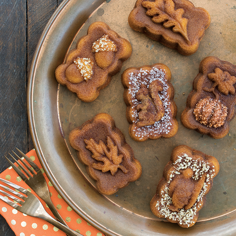 Mini Harvest Spice Cakes - Nordic Ware