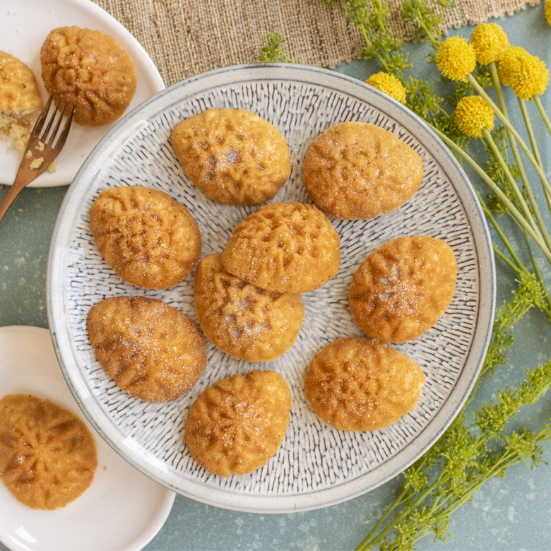 Orange Olive Oil Egg Cakelets