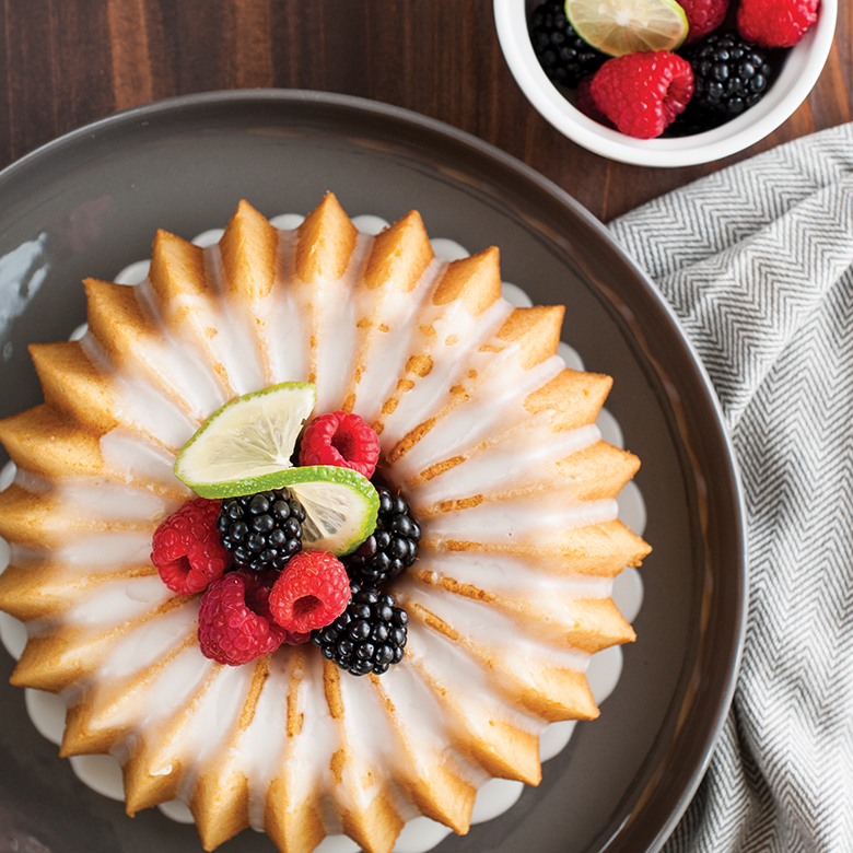 Coconut Lime Pound Cake