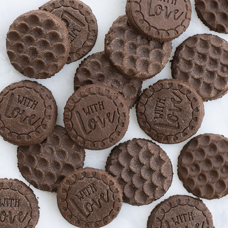 Letter-Stamped Butter Cookies Recipe: How to Make It