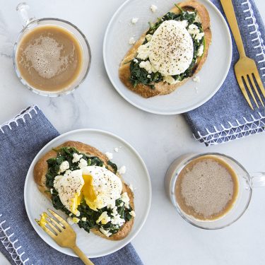 Visit Poached Egg, Spinach, and Feta Toast Recipe