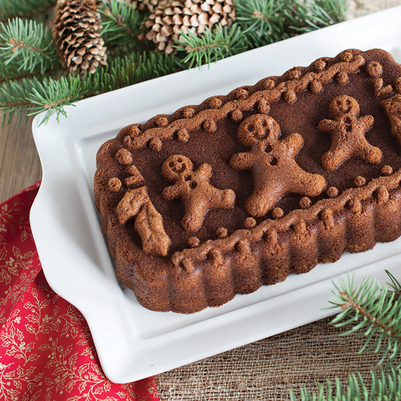 Gingerbread Cake with Butter Sauce - Nordic Ware