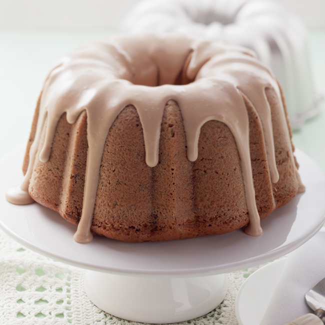 Peanut Butter Zucchini Chocolate Bundt Cake