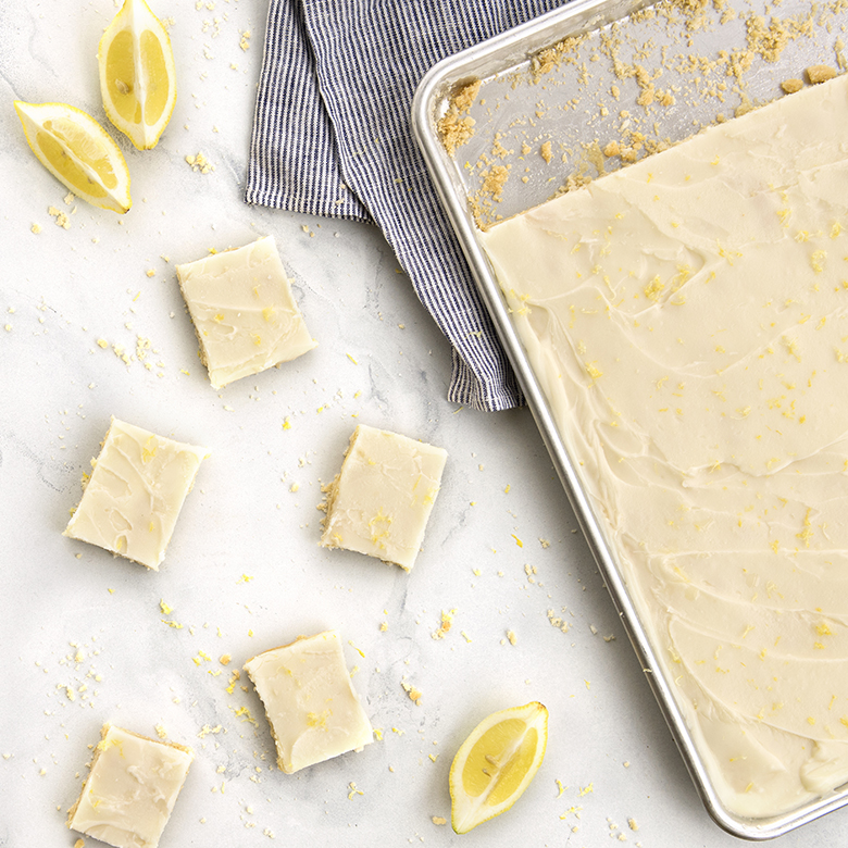 Sheet Pan Lemon Bars