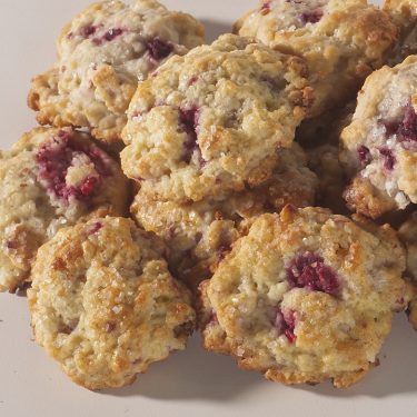 Raspberry Scone Cookies
