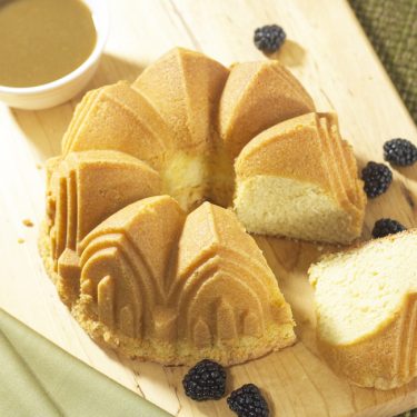 Visit St Patrick's Day Irish Castle with Caramel, Bailey's and Blackberries Recipe
