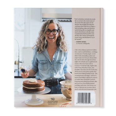 Back cover of Zoe Bakes Cakes Cookbook