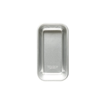 Nordic Ware Naturals aluminum loaf pan, rectangular with straight sides, natural silver finish