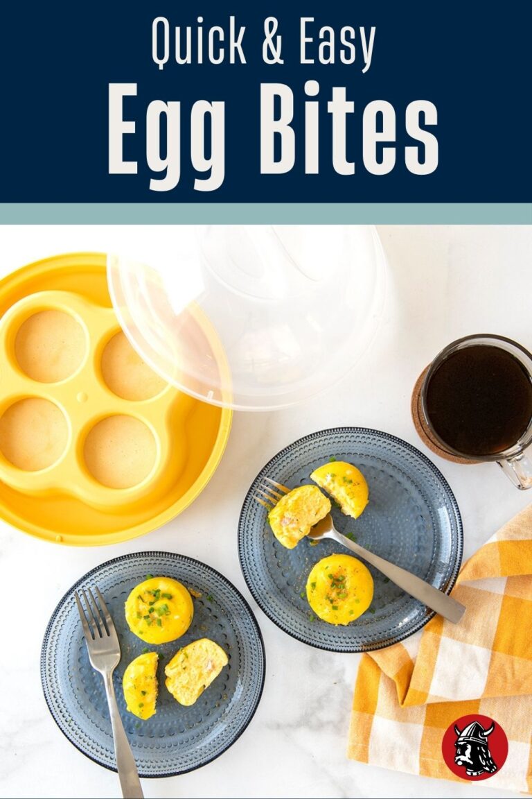 Quick, Delicious Egg Bites Are Just a Microwave Button Away! Nordic Ware