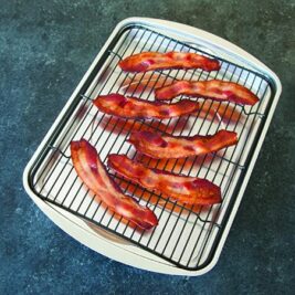 Shoppers Say This Nordic Ware Baking Tray Is the 'Best Bacon Pan Ever'—and It's Only $16 Before Prime Day