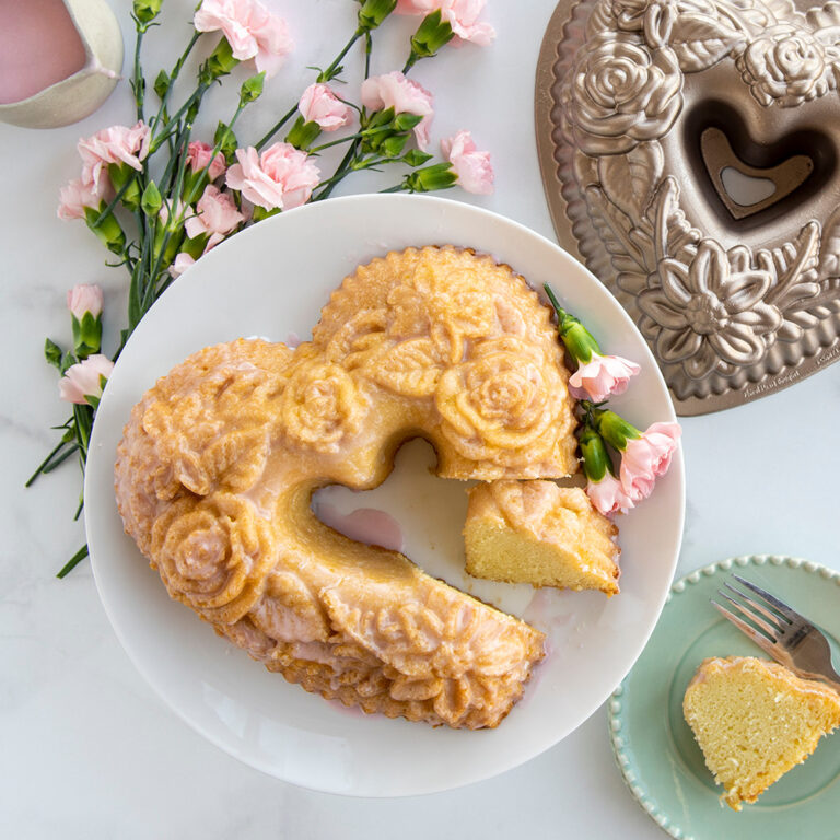 Floral Heart Bundt® Pan Nordic Ware