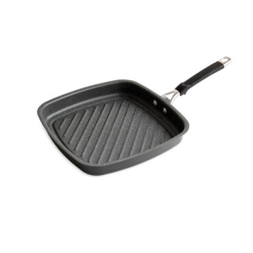 An image of the ceramic nonstick searing grill pan on a white background.